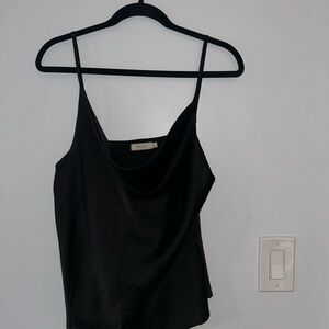 Vera & Lucy Silky Cowl Tank - Size L